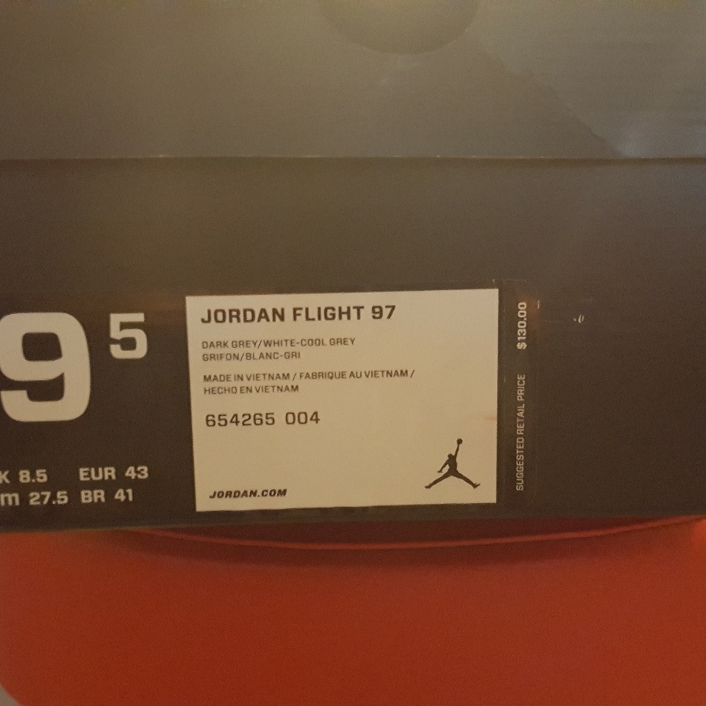 Jordan Flight 97- sz 9.5 Deadstock